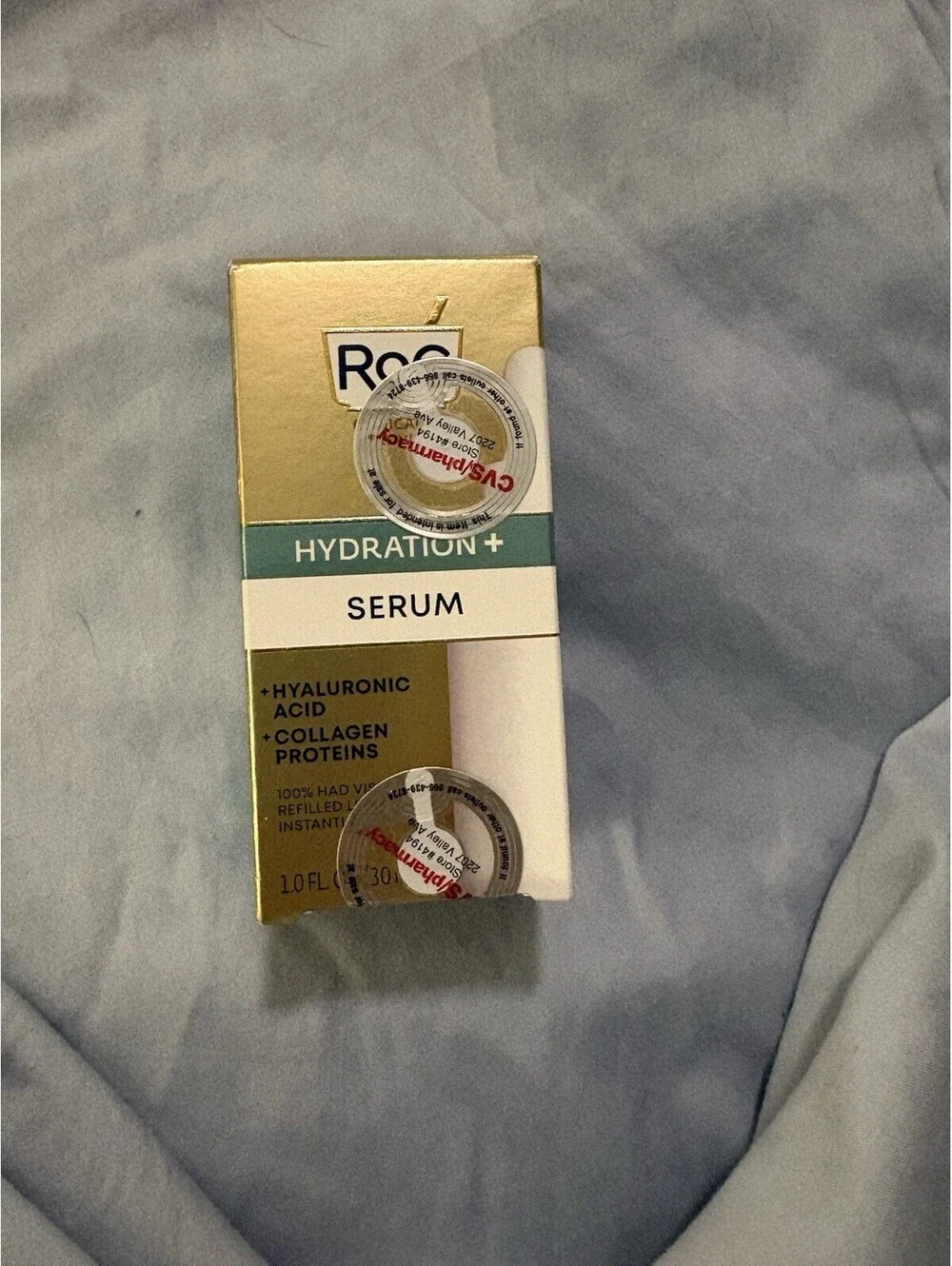 Roc Hydration and Serum Concentrated Hyaluronic Acid and Collagen Proteins 1oz